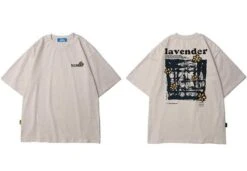 T-Shirt Coréen Lavender™ -Mode Vêtements Boutique hallyu street tshirts tshirt lavender 13696846757911