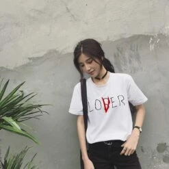 T-Shirt Coréen LOVSER™ -Mode Vêtements Boutique hallyu street tshirts tshirt lovser 4502028091415