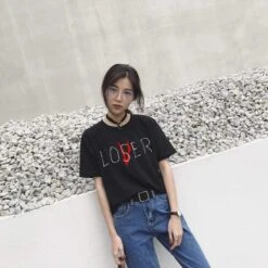 T-Shirt Coréen LOVSER™ -Mode Vêtements Boutique hallyu street tshirts tshirt lovser 4502028222487