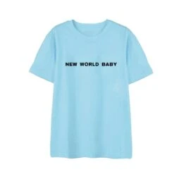 T-Shirt Coréen New World Baby™ -Mode Vêtements Boutique hallyu street tshirts tshirt new world baby 13755559477271