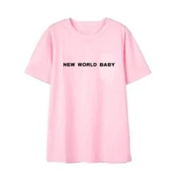 T-Shirt Coréen New World Baby™ -Mode Vêtements Boutique hallyu street tshirts tshirt new world baby 13755559641111