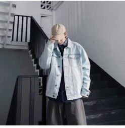 Veste Coréenne JEANY™ -Mode Vêtements Boutique hallyu street veste coreenne brodee jeany 16738923085847