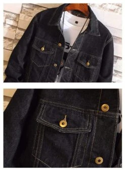 Veste Coréenne DENIM™ 9 Veste Coréenne DENIM™ -Mode Vêtements Boutique hallyu street veste coreenne denim 16739463495703