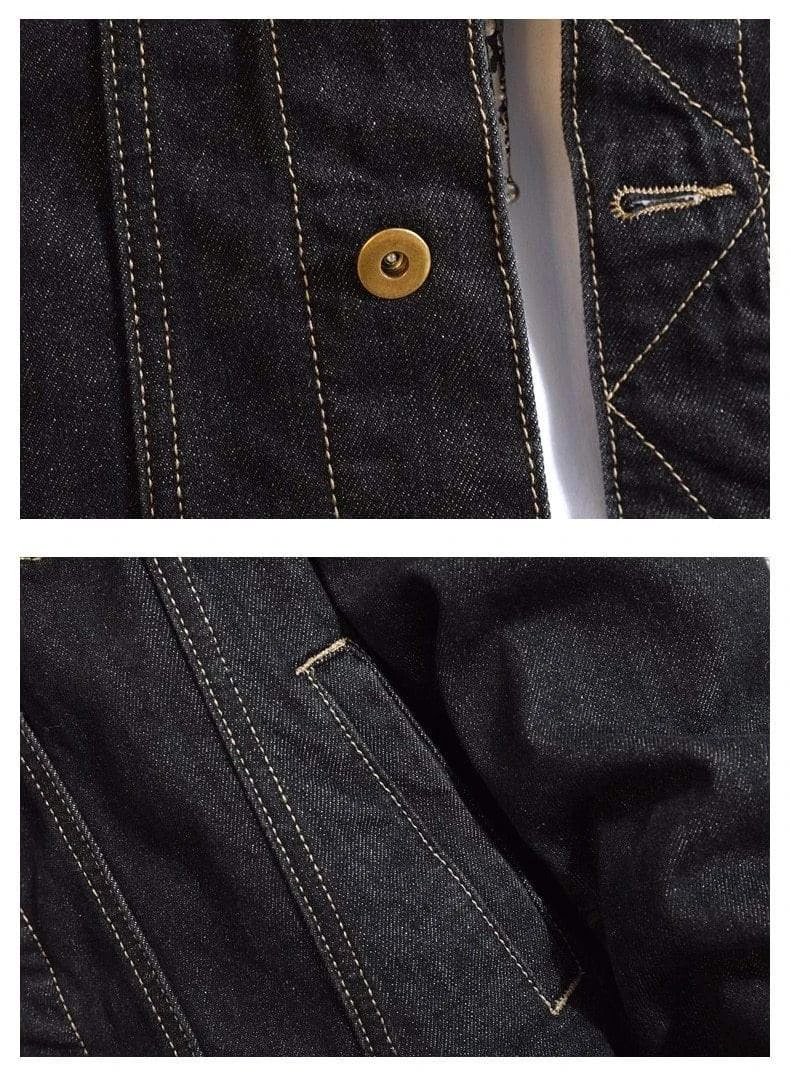 Veste Coréenne DENIM™ 7 Veste Coréenne DENIM™ – Image 5