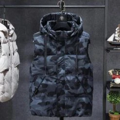 Veste Doudoune Coréenne CAMO™ -Mode Vêtements Boutique hallyu street vestes bleu l veste doudoune coreenne camo 16563702562839