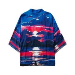 Kimono Japonais Yukata™ -Mode Vêtements Boutique hallyu street vestes modele 8 xl veste kimono yukata 13857394622487