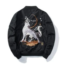 Veste Coréenne Brodée WOLFX™