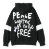 Veste PEACE™ -Mode Vêtements Boutique hallyu street vestes noir xl veste peace 13741308182551