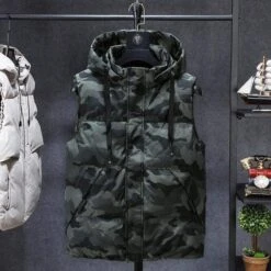 Veste Doudoune Coréenne CAMO™ -Mode Vêtements Boutique hallyu street vestes vert xxl veste doudoune coreenne camo 16563702726679