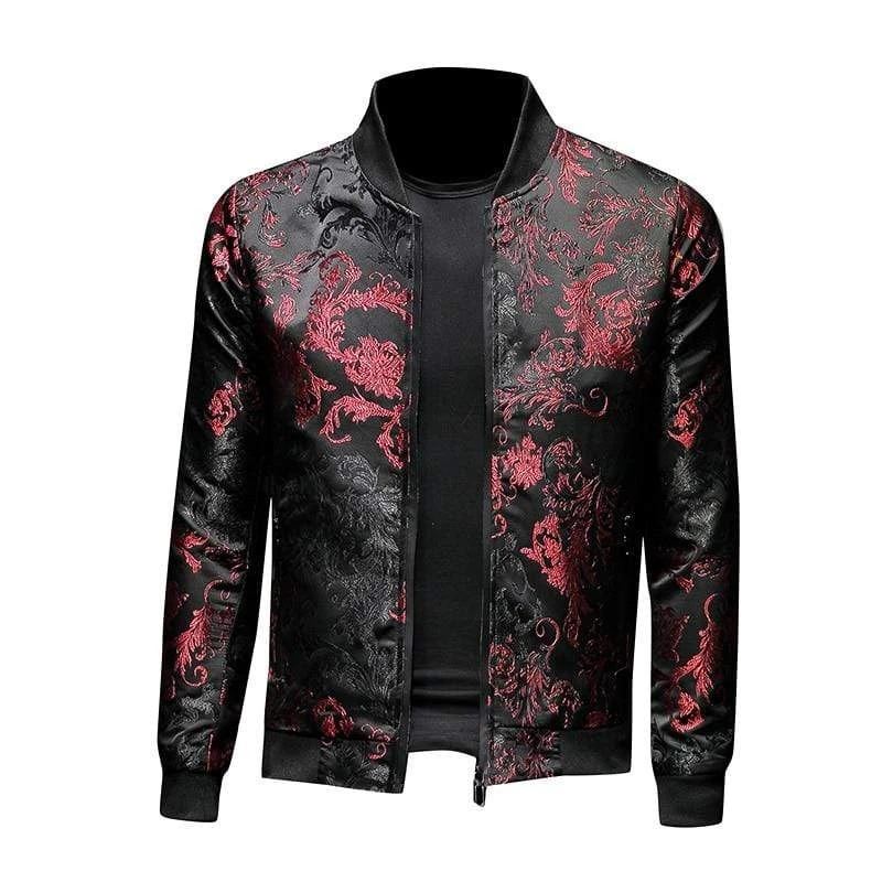 Veste Coréenne Brodée BLOODFLOWER™ 3 Veste Coréenne Brodée BLOODFLOWER™