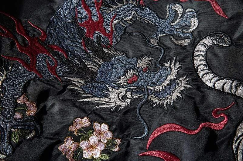 Veste Coréenne Brodée BLOODY™ 8 Veste Coréenne Brodée BLOODY™ – Image 6