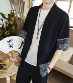 Kimono Japonais HAORI™ -Mode Vêtements Boutique hallyu street vestes veste kimono haori 13857284390935