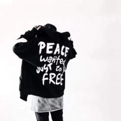 Veste PEACE™ -Mode Vêtements Boutique hallyu street vestes veste peace 4394782621719