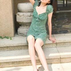 Robe Coréenne Retro Beach™ 23 Robe Coréenne Retro Beach™ -Mode Vêtements Boutique product image 1433364552