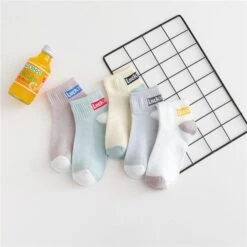 Pack De 5 Paires De Chaussettes Coréennes Unity™ -Mode Vêtements Boutique product image 1628499929