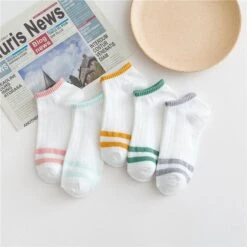 Pack De 5 Paires De Chaussettes Coréennes Unity™ -Mode Vêtements Boutique product image 1628499930