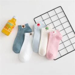 Pack De 5 Paires De Chaussettes Coréennes Unity™ -Mode Vêtements Boutique product image 1628499931