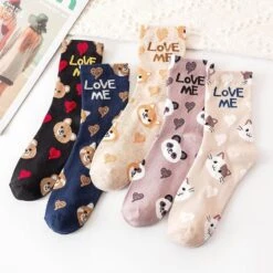 Chaussettes Coréennes Love Me™